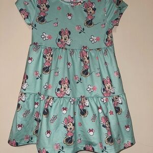 Disney Baby Minnie Mouse Girls Dress - Green
